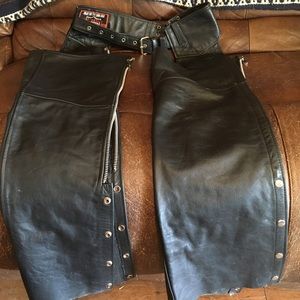 Leather chaps